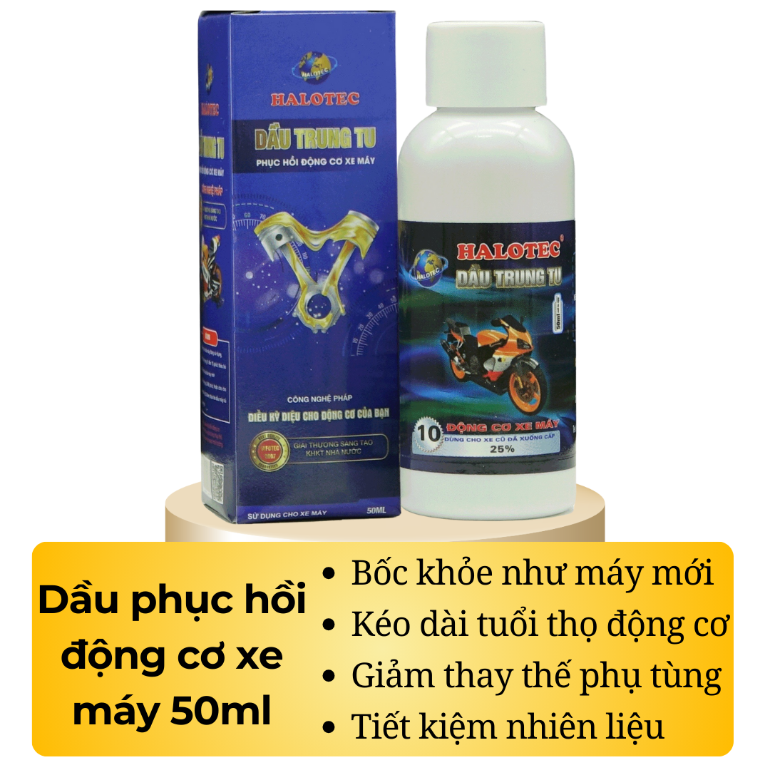 DẦU TRUNG TU – PHỤC HỒI ĐỘNG CƠ XE MÁY