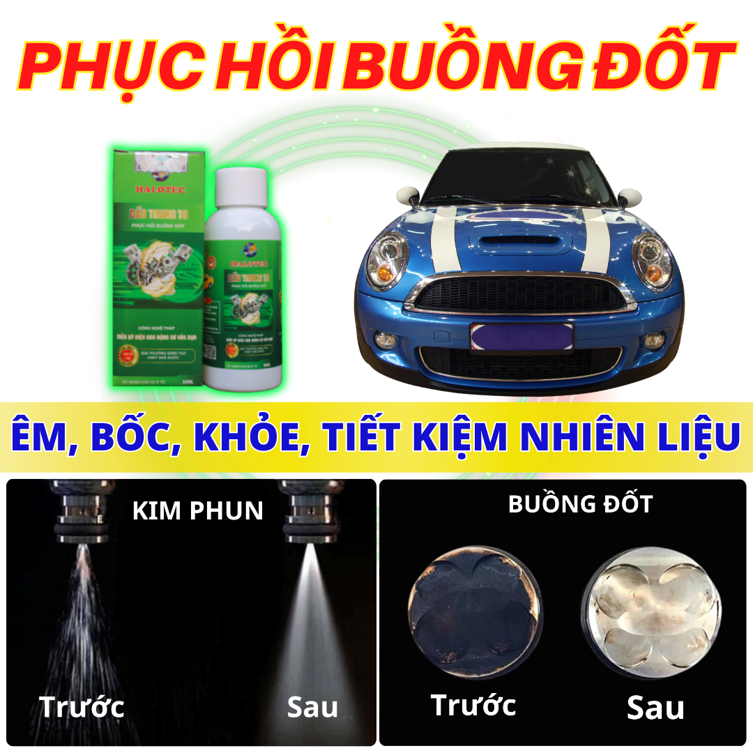 VỆ SINH KIM PHUN - PHỤC HỒI BUỒNG ĐỐT