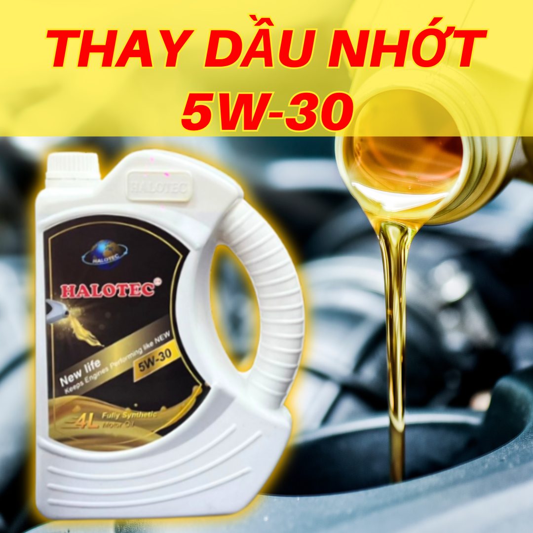 THAY DẦU NHỚT 5W-30